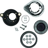 S&S Cycle 2017+ M8 Models Stealth Air Stinger Kit w/ Chrome Teardrop thumbnail 2