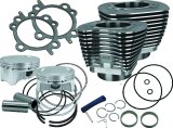 S&S Cycle 07-17 BT 107in Bolt-In Big Bore Kit - Wrinkle Black thumbnail 1