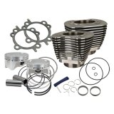 S&S Cycle 07-17 BT 107in Bolt-In Big Bore Kit - Wrinkle Black thumbnail 2