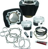 S&S Cycle 86-19 Sportster Models 883 to 1200cc Conversion Kit - Wrinkle Black thumbnail 1
