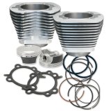 S&S Cycle 99-06 BT 97in Big Bore Cylinder Kit - Silver thumbnail 2