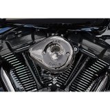 S&S Cycle Lava Stealth Mini Teardrop Air Cleaner Cover - Chrome thumbnail 1