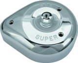 S&S Cycle Teardrop Chrome Air Cleaner Cover For S&S Super E/G Carbs thumbnail 1