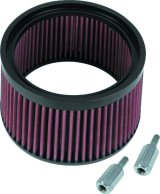 S&S Cycle 1in Taller Pleated Stealth Air Filter Kit thumbnail 1