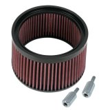 S&S Cycle 1in Taller Pleated Stealth Air Filter Kit thumbnail 2