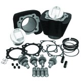 S&S Cycle 00-21 Sportster Models 1200cc to 1250cc Hooligan Kit - Wrinkle Black thumbnail 1