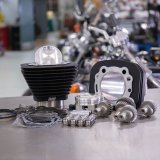 S&S Cycle 00-21 Sportster Models 1200cc to 1250cc Hooligan Kit - Wrinkle Black thumbnail 2