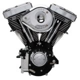 S&S Cycle 84-98 Carbureted Non-Catalyst BT V80R Complete Assembled Engine - Black Finish thumbnail 2