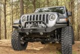 Rugged Ridge HD Bumper Full Width Front 07-18 Jeep Wrangler JK 18-20 Jeep Wrangler JL 2020 JT thumbnail 2