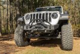 Rugged Ridge HD Bumper Stubby Front 07-18 Jeep Wrangler JK 18-20 Jeep Wrangler JL 2020 JT thumbnail 1