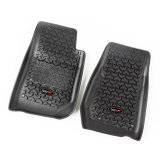 Rugged Ridge Floor Liner Front/Rear/Cargo Black 2011-2018 Jeep Wrangler Unlimited JK 4 Dr thumbnail 4