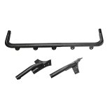 Rugged Ridge 07-18 Jeep Wrangler JK Textured Black Windshield Mount Light Bar thumbnail 1