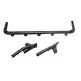 Rugged Ridge 07-18 Jeep Wrangler JK Textured Black Windshield Mount Light Bar thumbnail 2