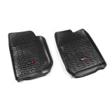 Rugged Ridge Floor Liner Front Black 2007-2018 Jeep Wrangler Unlimited JK 4 Dr thumbnail 1