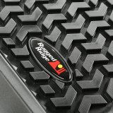Rugged Ridge Floor Liner Front/Rear/Cargo Black 1976-1995 Jeep Wrangler / CJ thumbnail 9