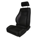 Rugged Ridge Ultra Front Seat Reclinable Black 76-02 Jeep CJ / Jeep Wrangler thumbnail 2