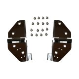 Rugged Ridge 76-95 Jeep CJ / Jeep Wrangler Stainless Steel Windshield Hinges thumbnail 1