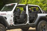 Rugged Ridge Fortis Front Tube Doors with Mirrors 18-23 Jeep Wrangler JL/JT thumbnail 6