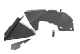 Rugged Ridge Inner Fender Liners Frnt Aluminum Black 18-20 Jeep Wrangler JL thumbnail 2