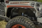 Rugged Ridge Inner Fender Liners Frnt Aluminum Black 18-20 Jeep Wrangler JL thumbnail 6