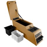 Rugged Ridge Ultimate Locking Console Spice 76-95 Jeep CJ / Jeep Wrangler thumbnail 2