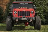 Rugged Ridge 07-18 Jeep Wrangler JK Arcus Front Bumper Set w/Tray & Hooks thumbnail 6
