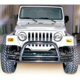 Rugged Ridge 3-In Dbl Tube Front Bumper w/ Hoop 76-06 CJ / Jeep Wrangler thumbnail 2