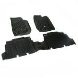 Rugged Ridge Floor Liner Front/Rear Black 2007-2018 Jeep Wrangler JK 4 Dr thumbnail 8