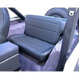 Rugged Ridge Fold & Tumble Rear Seat Black 76-86 Jeep CJ7/Laredo/Renegade thumbnail 2