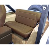 Rugged Ridge Fold & Tumble Rear Seat Spice 76-95 Jeep CJ / Jeep Wrangler thumbnail 1