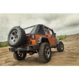 Rugged Ridge Bowless Soft Top Black Diamond 4-Door 07-18 Jeep Wrangler JK thumbnail 3