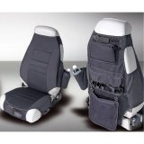 Rugged Ridge Fabric Seat Protectors Black 76-06 Jeep CJ / Jeep Wrangler thumbnail 4