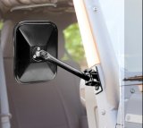 Rugged Ridge 97-18 Jeep Wrangler Black Rectangular Quick Release Mirror thumbnail 3