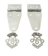 Rugged Ridge 76-95 Jeep CJ / Jeep Wrangler Stainless Steel Hood Hinges thumbnail 4