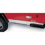Rugged Ridge 97-06 Jeep Wrangler TJ Stainless Steel Rocker Panel Cover thumbnail 1