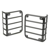 Rugged Ridge 07-18 Jeep Wrangler Textured Black Tail Light Euro Guards thumbnail 2
