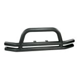 Rugged Ridge 3-In Dbl Tube Front Bumper Black 76-06 CJ &Jeep Wrangler thumbnail 1