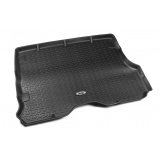 Rugged Ridge Floor Liner Cargo Black 1984-2001 Jeep Logo Cherokee XJ thumbnail 1