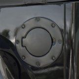 Rugged Ridge 97-06 Jeep Wrangler TJ Black Non-Locking Gas Cap Door thumbnail 5