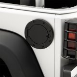 Rugged Ridge 07-18 Jeep Wrangler JK Black Non-Locking Gas Cap Door thumbnail 3