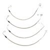 Rugged Ridge Brake Hose Kit Braided Stainless 07-18 Jeep Wrangler thumbnail 6