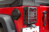 Rugged Ridge 07-18 Jeep Wrangler JK Black Elite Tail Light Guards thumbnail 8