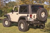 Rugged Ridge XHD Sailcloth Top Black 2-Door 07-09 Jeep Wrangler thumbnail 2