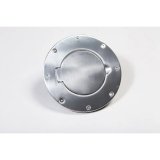 Rugged Ridge Non-Locking Gas Cap Door Polished Alum 97-06 Wrang thumbnail 4