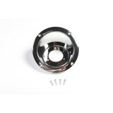 Rugged Ridge 97-06 Jeep Wrangler Chrome Gas Tank Filler Bezel thumbnail 1