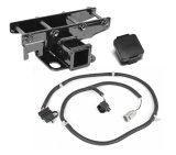 Rugged Ridge Receiver Hitch Kit Jeep Logo 07-18 Jeep Wrangler thumbnail 2