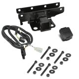 Rugged Ridge Receiver Hitch Kit Jeep Logo 07-18 Jeep Wrangler thumbnail 3
