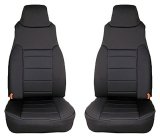 Rugged Ridge Neoprene Front Seat Covers 97-02 Jeep Wrangler TJ thumbnail 1