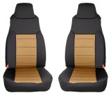 Rugged Ridge Neoprene Front Seat Covers 97-02 Jeep Wrangler TJ thumbnail 1