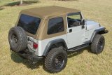 Rugged Ridge Bowless XHD Soft Top Spice 97-06 Jeep Wrangler TJ thumbnail 5